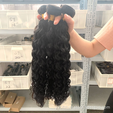Factory Price 10A Water Wave Bundle Brazilian Virgin Hair Weave Bundle 30 inch Hair Extension for Black Women Human Hair Bundles